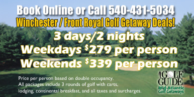 Winchester/Front Royal Golf Getaways